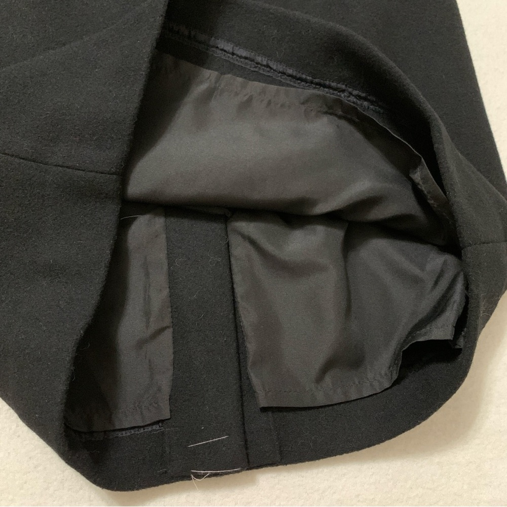 NWT J.Crew Mercantile Womens Pencil Skirt Lined Back zip Wool Blend Black Size 0 - Picture 9 of 16